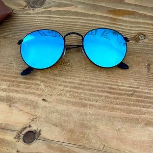 Ray Ban “Round Flash Lenses Gradient”